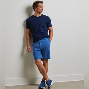 Peter Millar Gingham Performance Hybrid Short Size 32